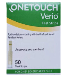One Touch Verio 50 Count